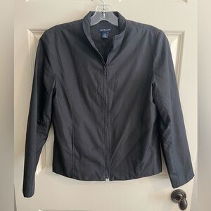 Ann Taylor Women’s Black Soft-shell jacket/Coat, Lined (10)